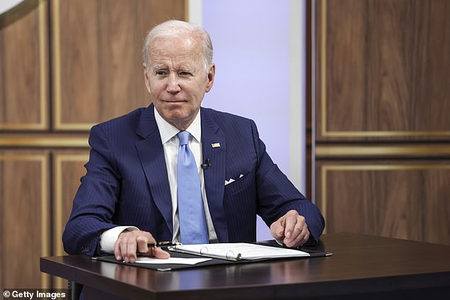 President Joe Biden will sign an executive order on Wednesday afternoon designed to roll back the effects of more than 300 bills introduced around the country targeting gay and transgender people. 'President Biden always stands up to bullies,' said an official