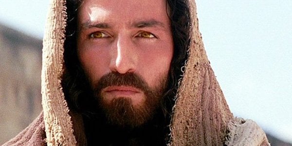 Actor Jim Caviezel portraying Jesus in "The Passion of the Christ."
