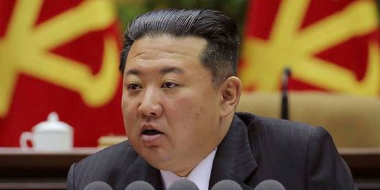 Kim Jong Un  at a meeting of the Workers' Party of Korea in Pyongyang, North Korea, on Feb. 28.